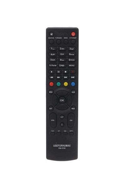 erorex Portable Remote Control B426 For Humax gezira HD Receiver Black