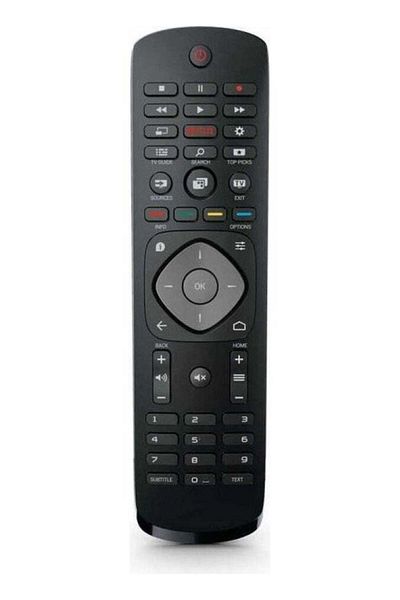 erorex جهاز التحكم عن بعد لتلفزيون LED متوافق مع Philips YKF348-005