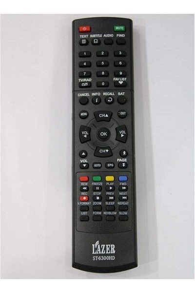 erorex Replacement Remote Controller For Receiver Lazer 6300HD
