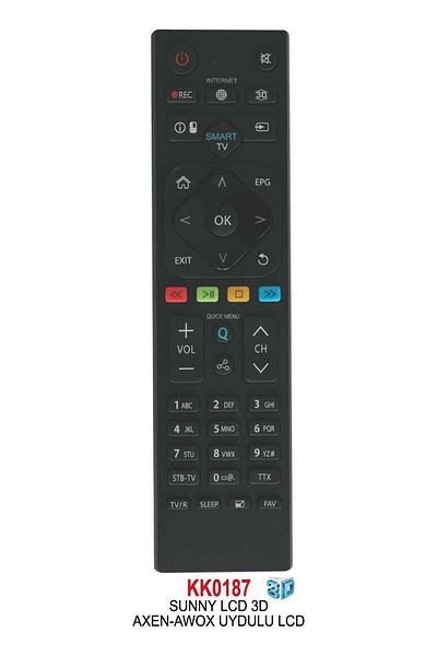 erorex LCD 3d-Axen-Awox Satellite LCD Remote