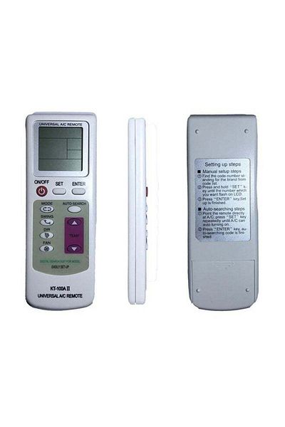 erorex Universal Remote Control For Split Air-Conditioner Silver