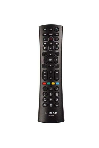 erorex Remote Control For Humax Receiver Black
