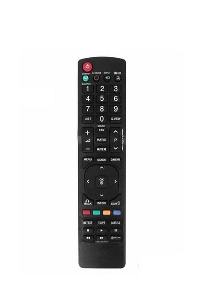 erorex جهاز تحكم عن بعد عالمي لاسلكي بديل لتلفزيون LG الذكي LCD LED باللون الأسود