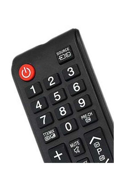 erorex Wireless Smart Remote Control For Smart Digital Tv Black