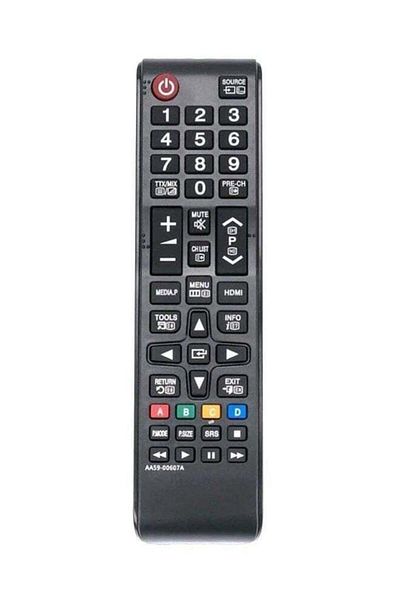 erorex Remote Control For Samsung Tv Black