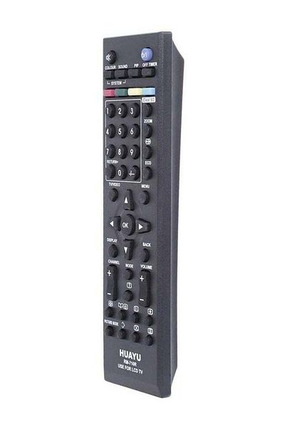 erorex جهاز التحكم عن بعد لتلفزيون JVC LED Lcd باللون الأسود