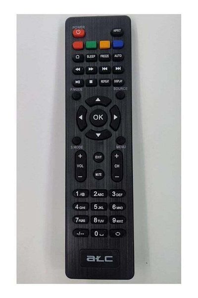 erorex Remote Compatible With Solid Set Top Box Remote Controller Black