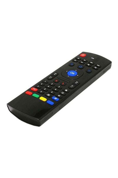 erorex Wireless Keyboard Remote Control With Browser Shortcuts For Android TV Box/Mini PC Black/White/Red
