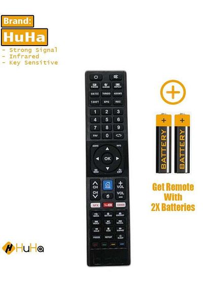 erorex Dansat TV Remote Control