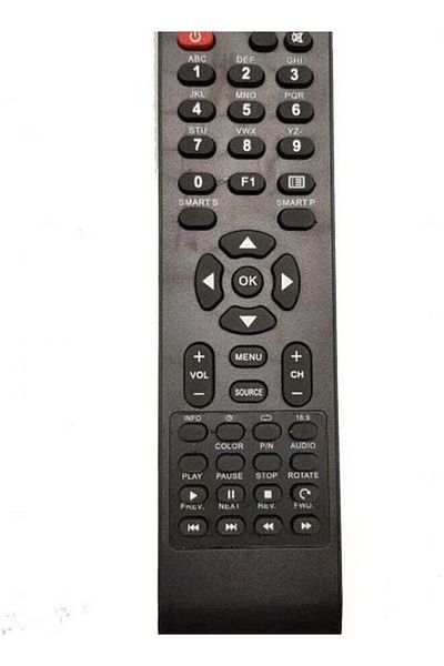 erorex Remote Control For Lcd Led Tv Black