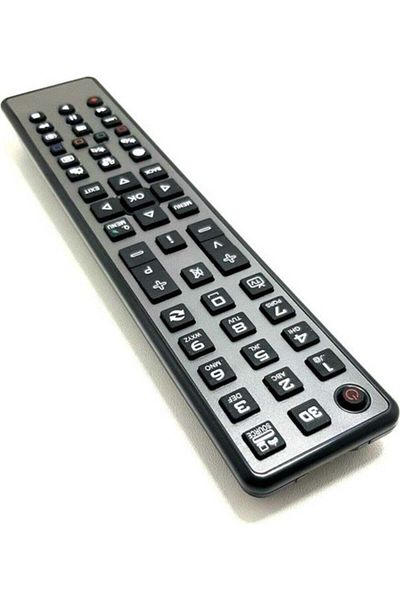 erorex LCD LED Smart TV Remote Control 3D Button