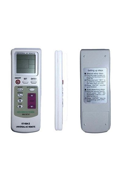 erorex Universal Remote Control For Split Air-Conditioner Silver