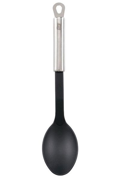 TİVOLİ 31cm Stainless Steel Tip Plastic Serving Spoon - Presentation Spoon