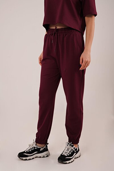 Hipo Trend Modal Crvene trenirke sa elastičnim strukom i nogavicama