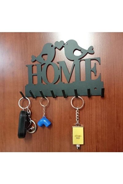 ardini Anahtar Askılığı Ister Kendinden Yapışkanlı Ister Vidalı Home Mat Siyah