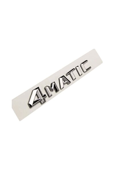 Genel Markalar Mercedes 4matıc Bagaj Yazısı Yeni Modeller_