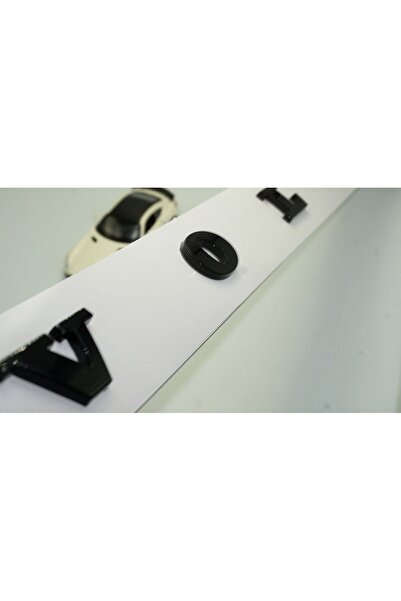 EDEXPORT DK Volvo Yeni Nesil Bagaj Kapağı Siyah 3M 3D Yazı Logo Amblem Ürün_