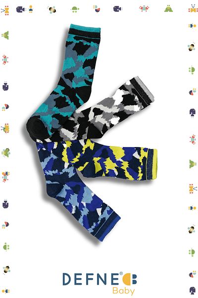 Defne Baby 4 Pairs of Boy's Socks