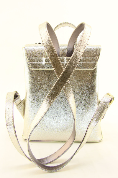 HNB Жіночий золотий рюкзак з камінням