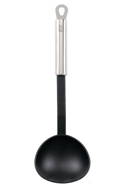 TİVOLİ Stainless Steel Tip Plastic Serving Ladle Soup Ladle Sauce Ladle 31cm