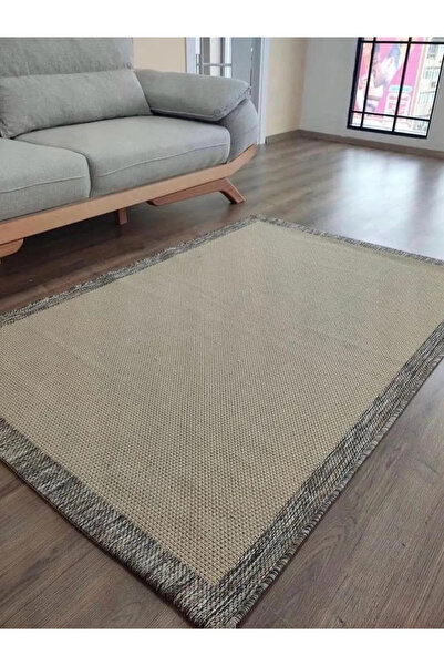 Halımax Reform Halı 9709 Bej Kahve Jüt Sisal Toz Vermez Modern Salon Halısı Yolluk Hol Kilim