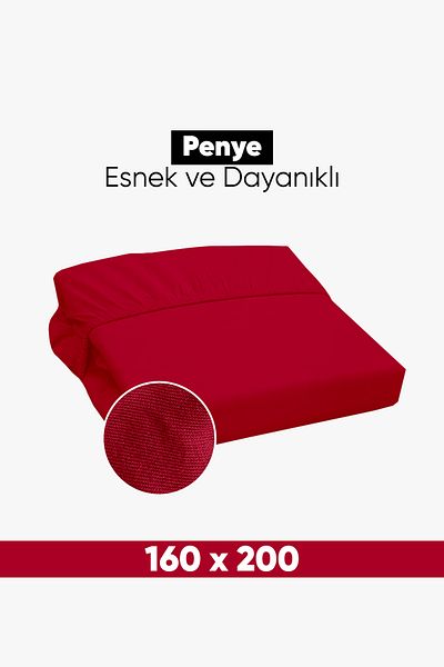 Eponj Home Double Combed Cotton Fitted Sheet - 160X200Cm Cotton Jersey