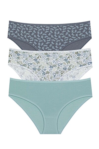 Berrak 11447 KADIN 3 LÜ BATO BİKİNİ ASORTİ