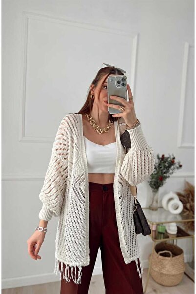 Love Benti طقم ملابس مكون من قطعتين باللون الأبيض الكريمي