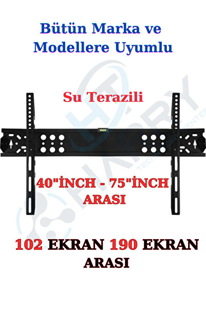 harry Tüm Marka ve Modellere Uyumlu (40İNÇ - 75İNÇ ARAS) Sabit Kilitli Su Ter...