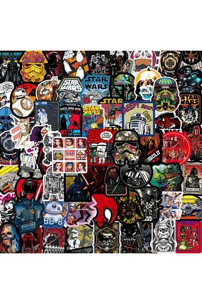 Choice 100PCS Star Wars 100Pc Star Wars Stickers Laptop Motorcycle Phone Car Suitcase Decals DIY Waterproof