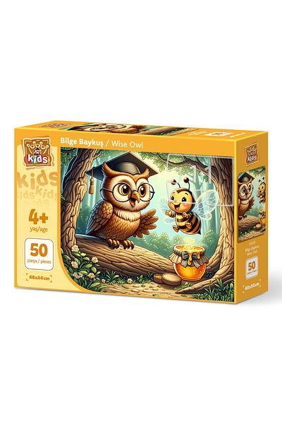 Art Puzzle 35324 Wise Owl 50 Piece Puzzle