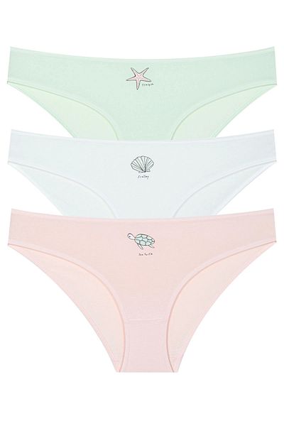 Berrak 11370 Women's 3-Piece Assortment Bikini