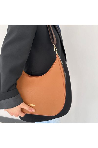 Armine Tan Flat Bag - AR38703 Model