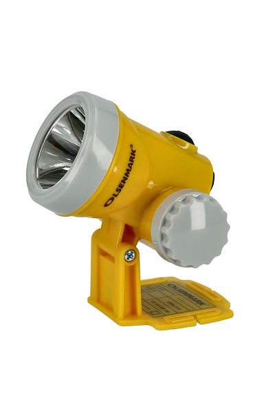Olsenmark مصباح رأس LED قابل لإعادة الشحن OMSL2720 مصباح فلاش LED وبطارية ليثيوم
