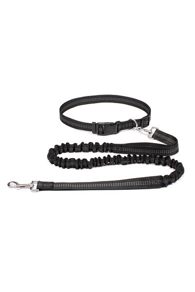 Choice Black Hand Free Dog Leash For Pet Walking Running Jogging Adjustable Dog Leash Waist Belt Chest Stra