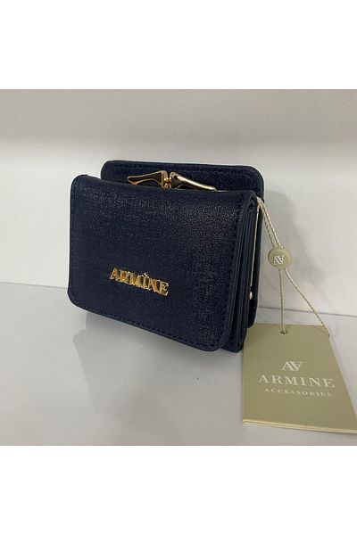 Armine Navy Blue Wallet - Arc2504 Model