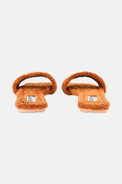 Simmi London Women Wide Monaco-3 Slip On Flats, Brown