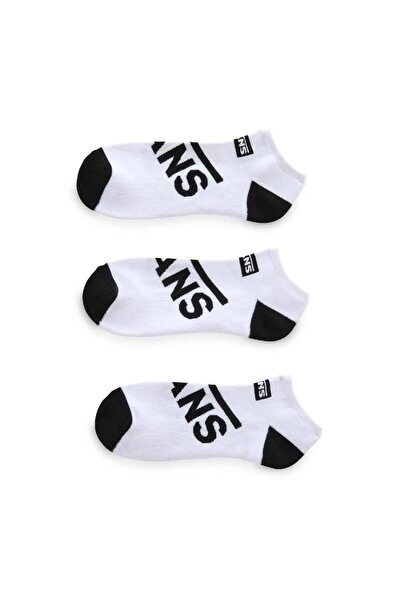 Vans Vn000tluprr1 Mn No Show 3'lü Çorap Beyaz