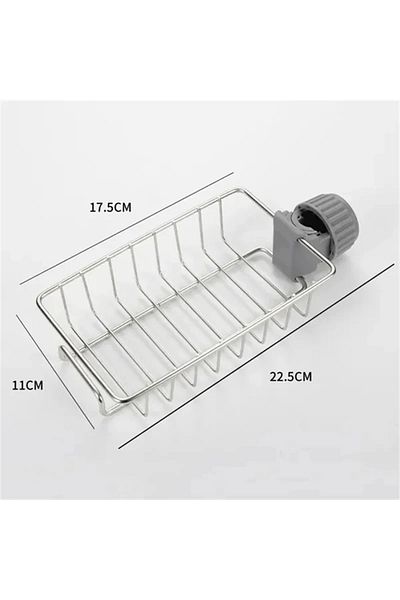Choice Normal Kitchen Stainless Steel Sink Drain Rack Sponge Storage Faucet Holder Soap Drainer Towel Rack