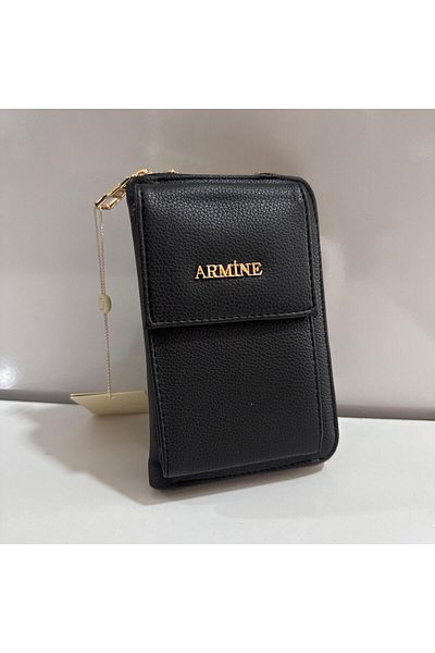 Armine Bag Solid Color Black Ar26509