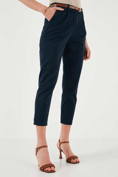 Lela Шорти з високою талією, еластичні, бавовняні - ШОРТИ 668YP5335