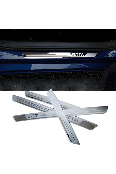 Choice Silver For Volkswagen Vw Jetta 2012 2013 2014 2015 2016 2018 2020 Car Accessories Stainless Steel Do