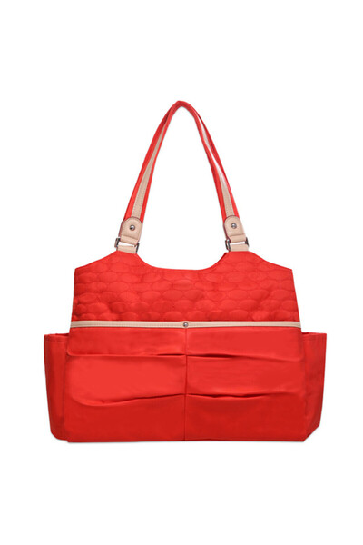 TEKNUM Teknum 3 in 1 Pram stroller with Sunveno Fashion Diaper Tote Bag-Khaki