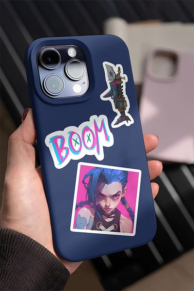 AR Sticker ملصق كمبيوتر محمول غامض، حزمة مفيدة من 1 إلى 5 مجموعات