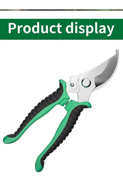 Choice green Horticultural Scissors Bird Beak Shape Branch Pruning Labor Saving Pruning Stainless Steel Pic