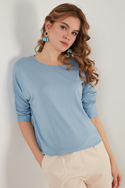 Lela Bisiklet Yaka Truvakar Kol Bluz Bluz 5861416y
