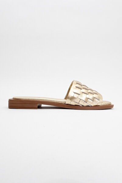 Zeynep Sıradağlı Dore Gale Women's Leather Slippers