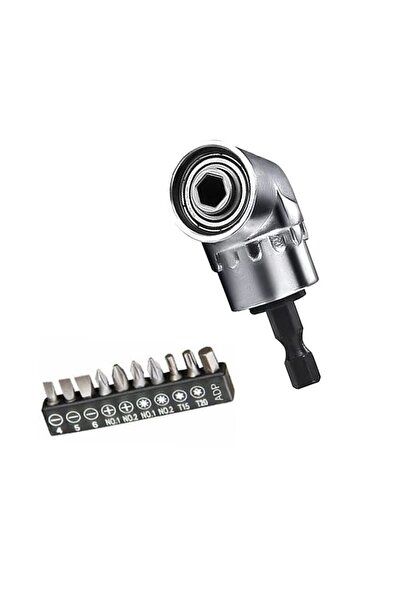 Mager 11 Parça Vidalama Uç Seti Köşe Ve Kör Nokta Vidalama Adaptörü