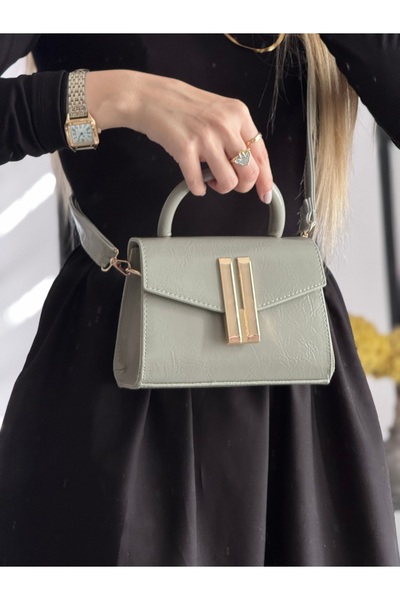 mèche atelier since 2024 Siva Mori ženska Koža ruka i Torba za rame