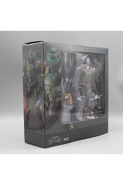 Choice with box 17cm Figma SP-140 Doom Slayer Eternal Action Figure Collection Model Statue Anime Destroy W
